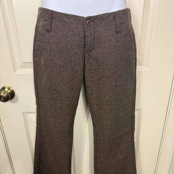 Gang Brown Wool Blend Dress Pants – Size 25 - Picture 1 of 3